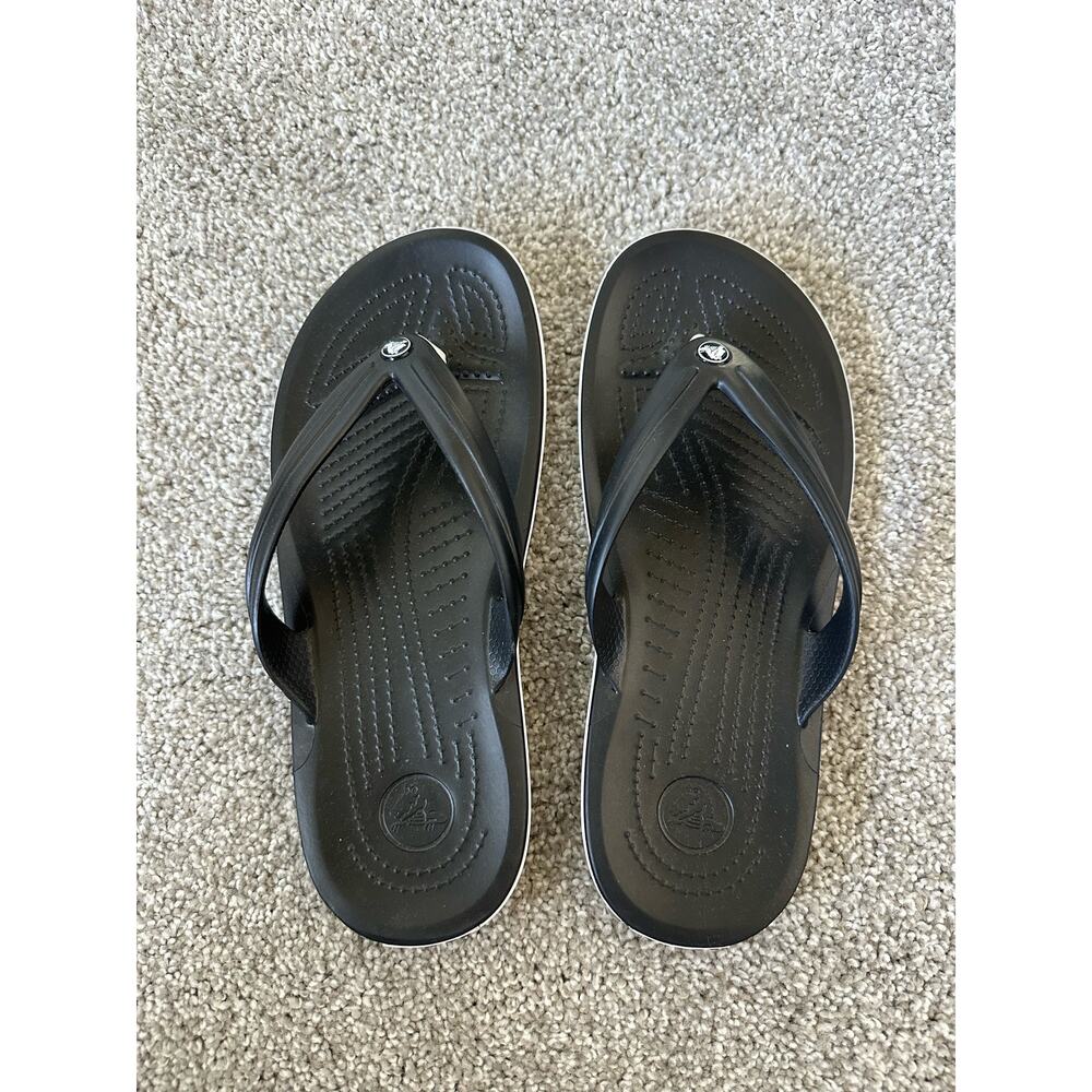 Unisex Black Crocs Flipflops